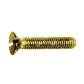Slotted flat head screw UNI 6109/DIN 963A brass M8x20