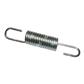 Tension spring C70 - white zinc plated steel TR.15/133
