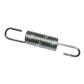 Tension spring C70 - white zinc plated steel TR.34/151