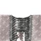 RSCTX-Self tapping socket stainless steel Aisi303 de.6,5x0,75 w/slots on the mandrel M4x0,7 - h.8