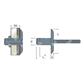 LOCKRIV19-Blind rivet Steel/Steel gr 14,8-16,8 LH1 9 6,4x22,5 TL19