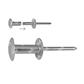 CANRIV-Connecting rivet Steel/steel zp gr. 17,48-22,23mm 4,8x16,0