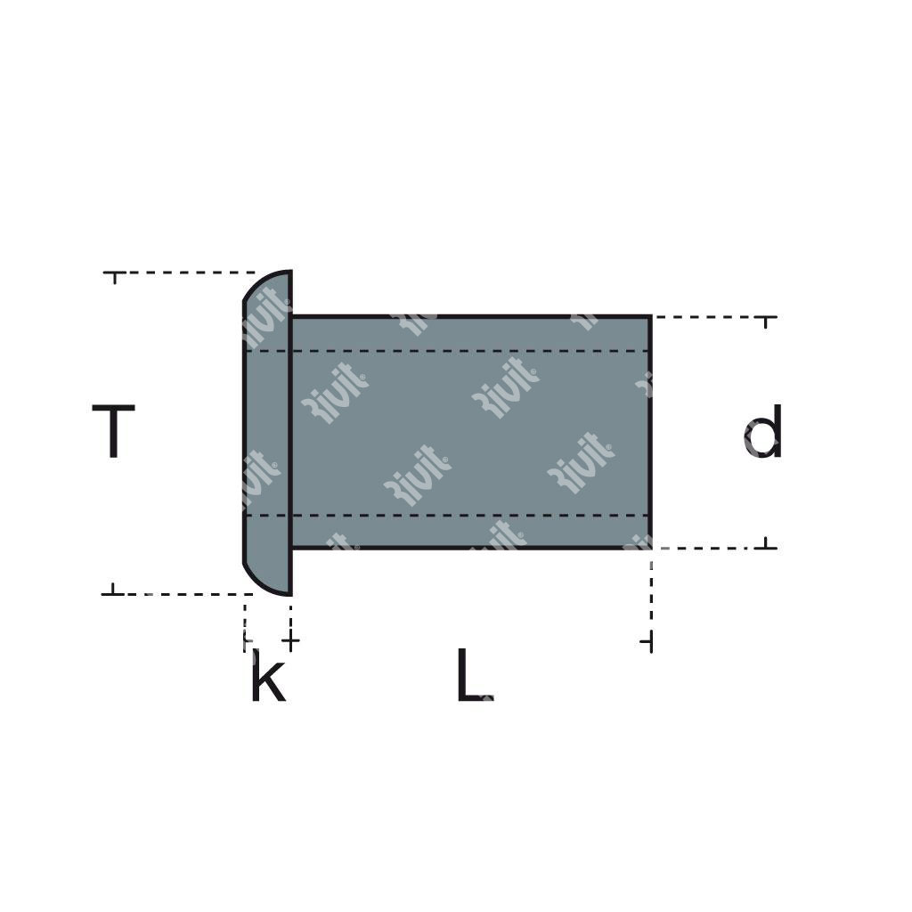 OU 30/40-Oeillet laiton nickelé 3,0x4,0