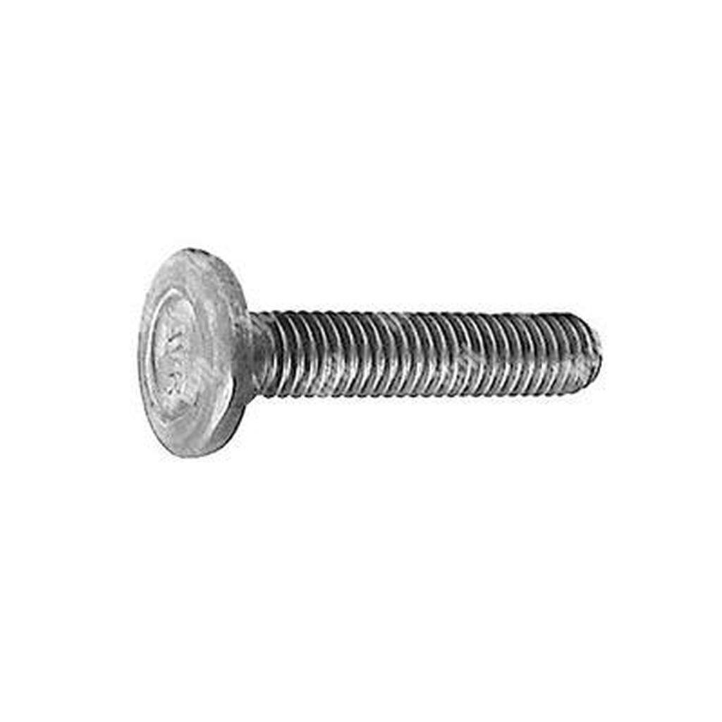 Projection weld screw U3 according to FIAT 10453 R50 - plain steel M6x16