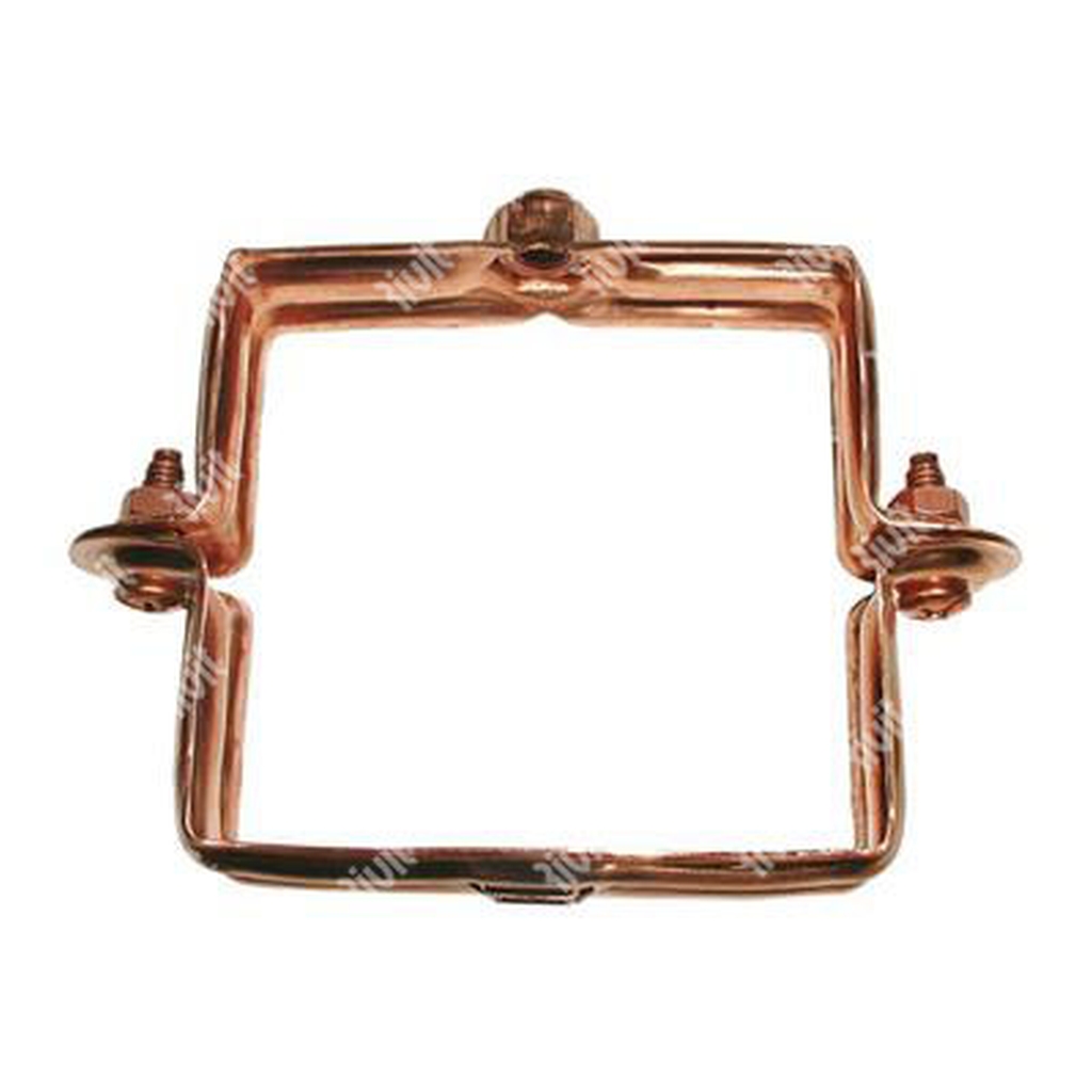 Square Collar Copper 8/10 d.100x100