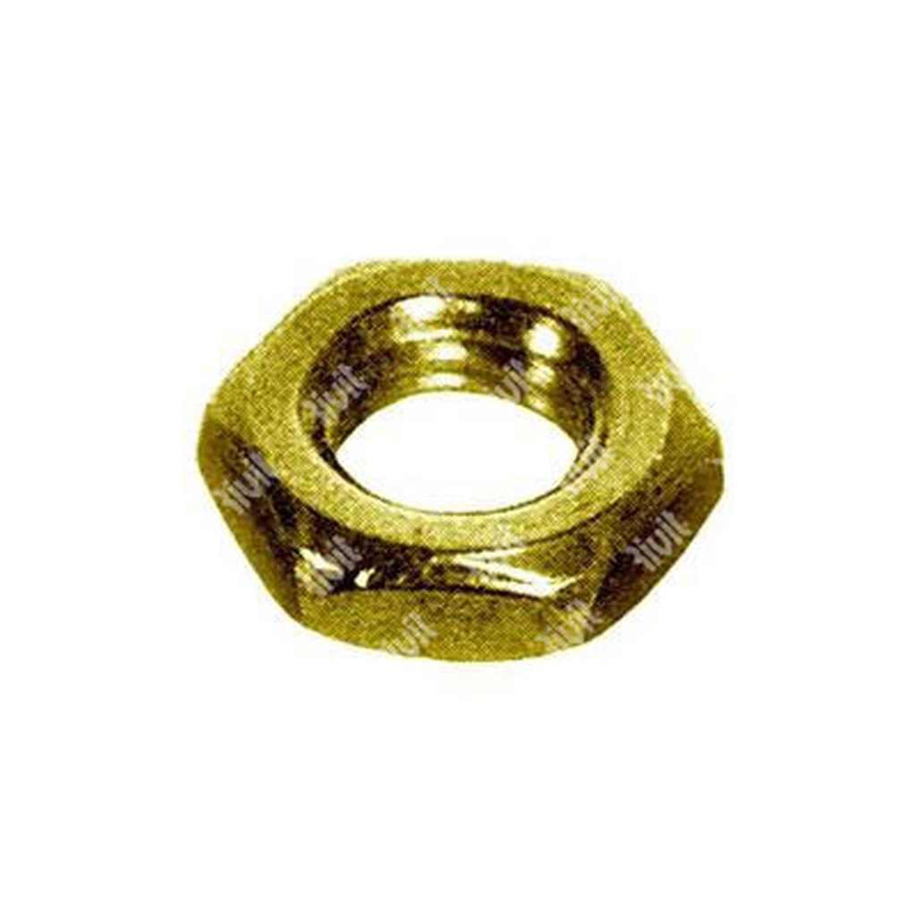 Hexagon nut UNI 5588/DIN 934 Brass M5