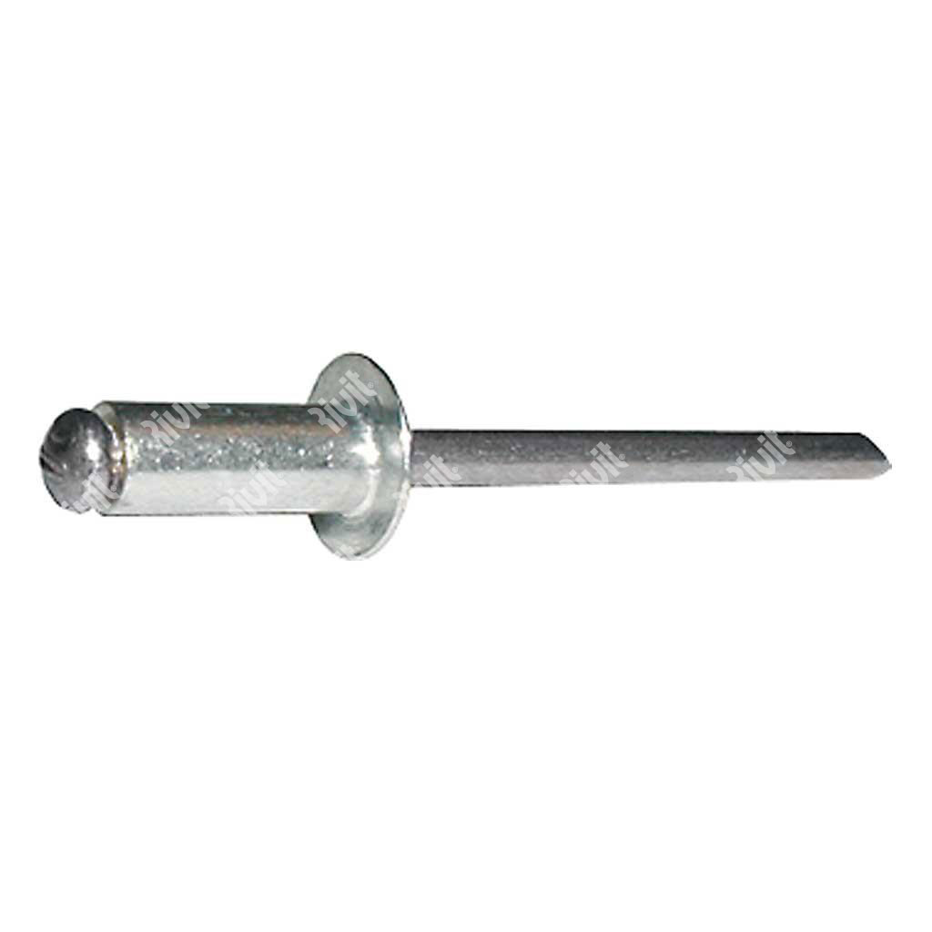 AFT-BLISTRIV-Rivetto Alluminio/Acciaio TT (100pz) 3,0x14,0