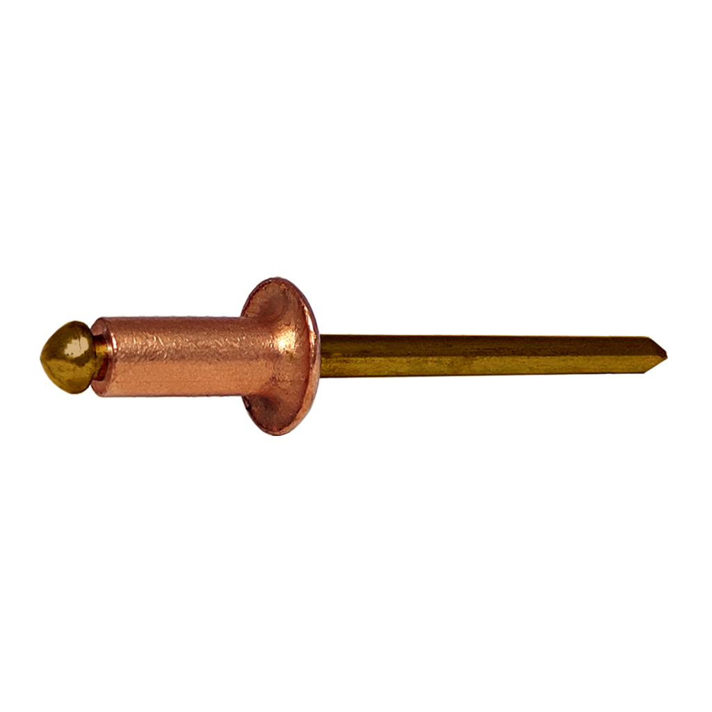 RBT-Blind rivet Copper/Bronze DH 3,2x9,0