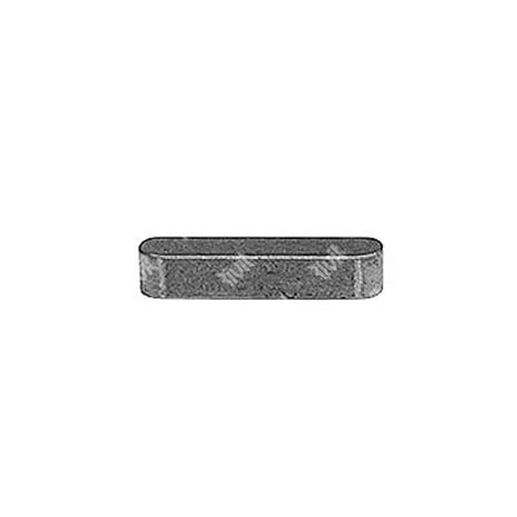 Parallel key round-ended UNI 6604A/DIN 6885A 6.8 - plain steel 8x7x28