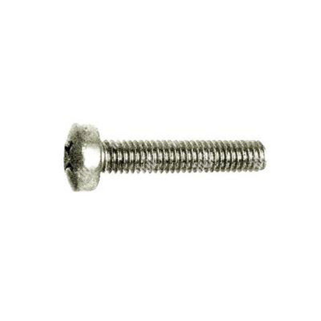 Phillips cross pan head screw UNI 7687/DIN 7985 A2 - stainless steel AISI304 M2,5x8