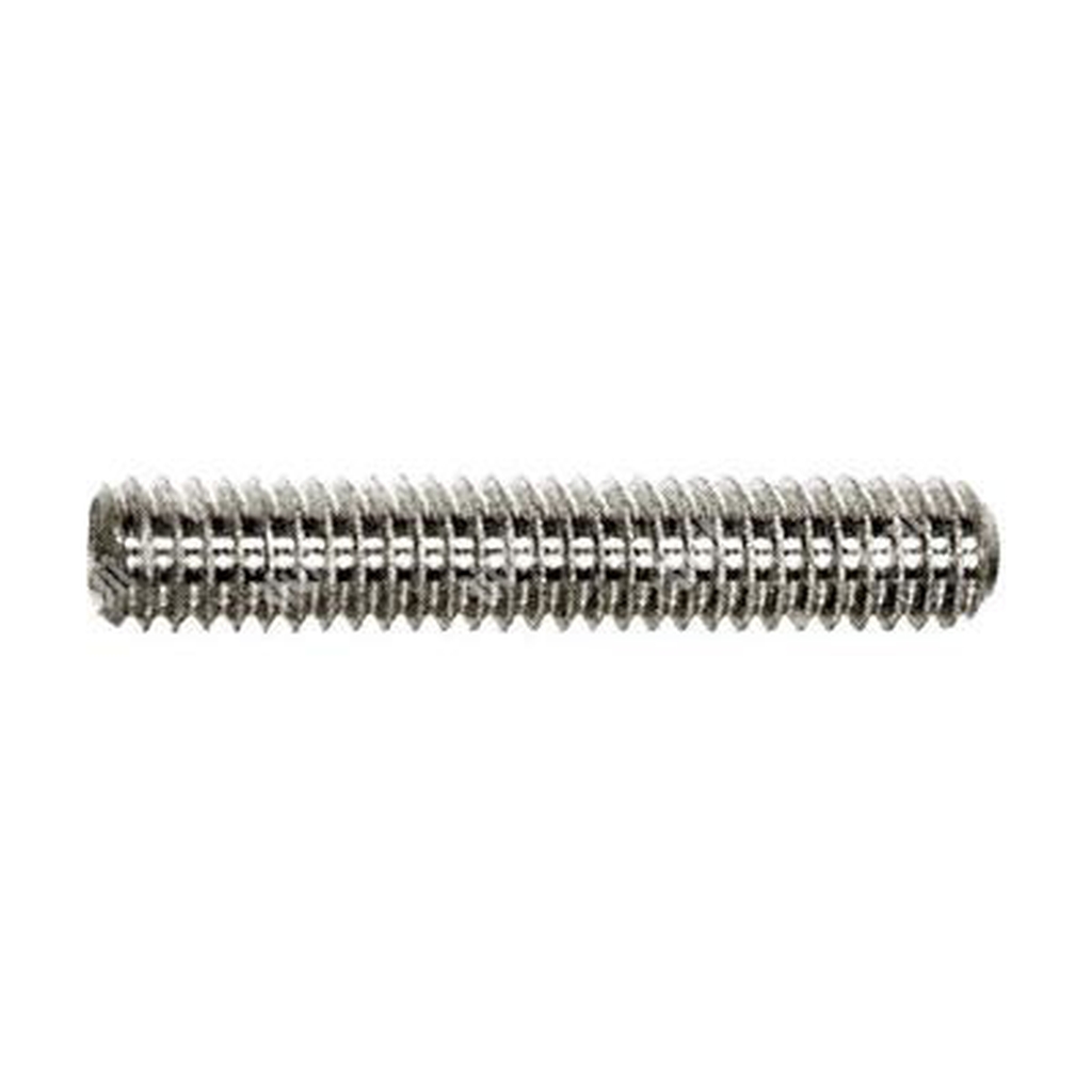 Socket set screw with flat point UNI 5923/DIN 913 stainless steel 304 M3x12