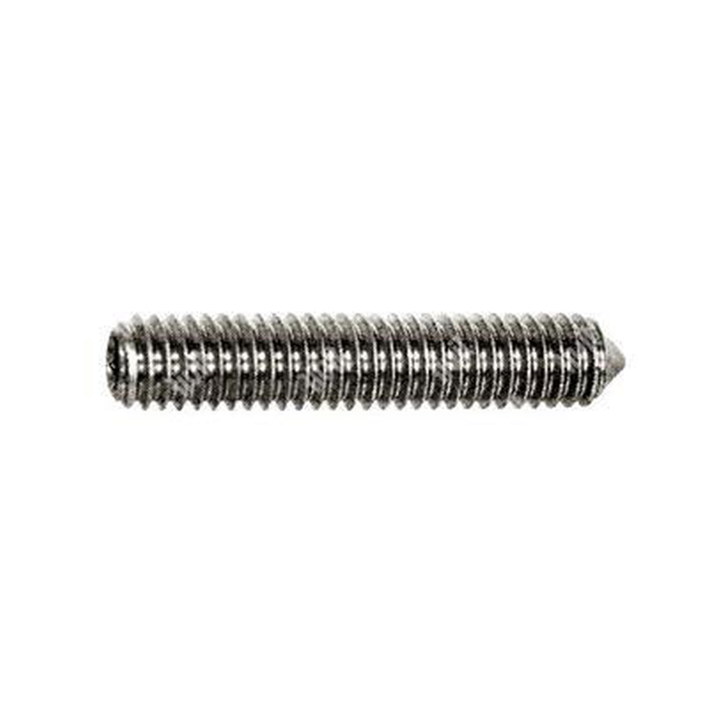 Socket set screw with cone point UNI 5927/DIN 914 stainless steel 304 M6x10