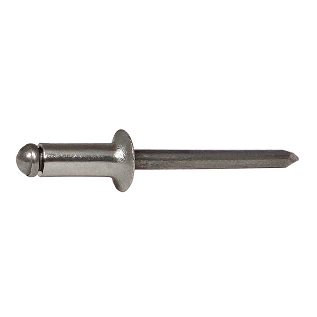 XIS-Cupronickel/Inox AISI304 rivet TF 6,7 3,9x9,0