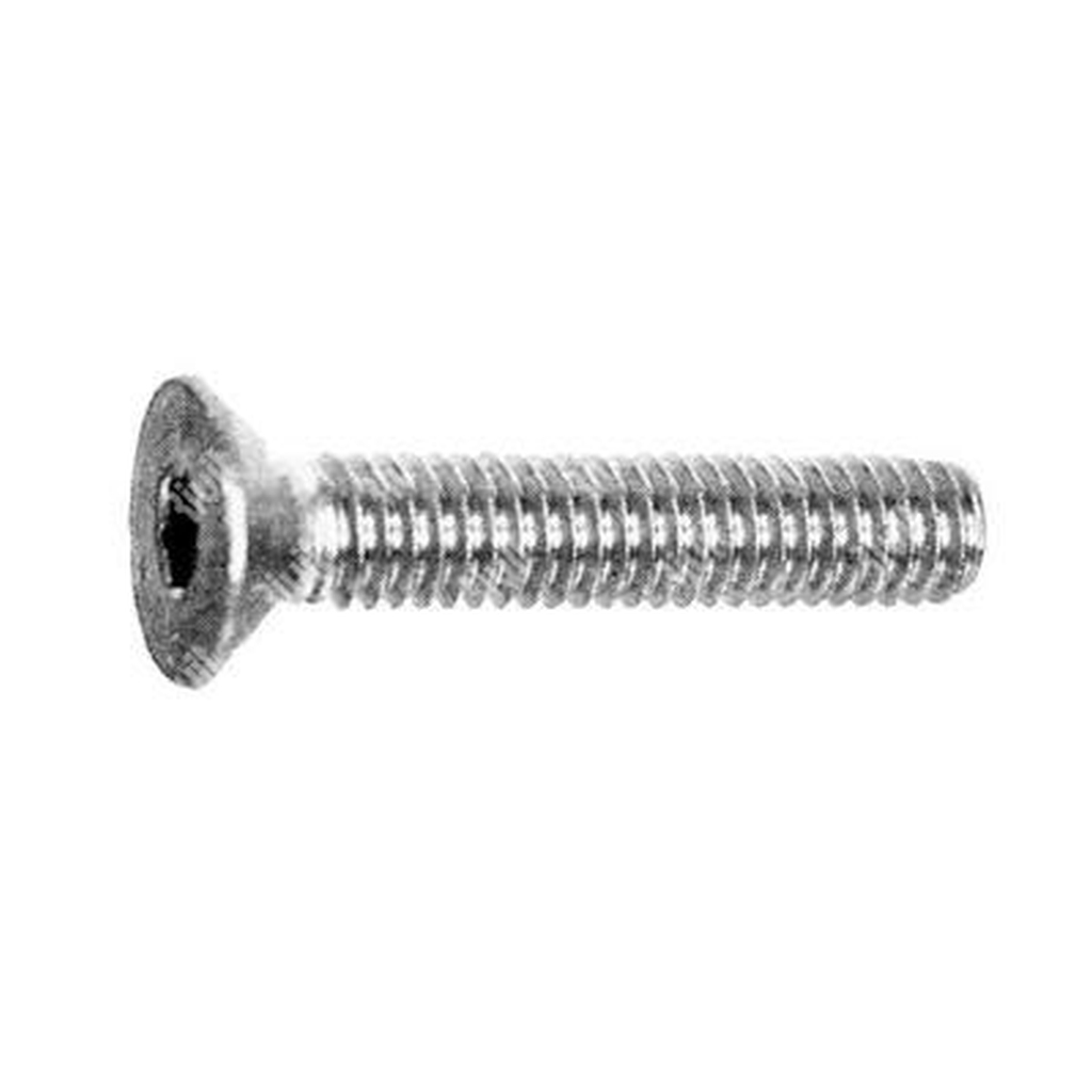 Hex socket countersunk head screw U5933/D7991 10.9 - plain steel M3x12