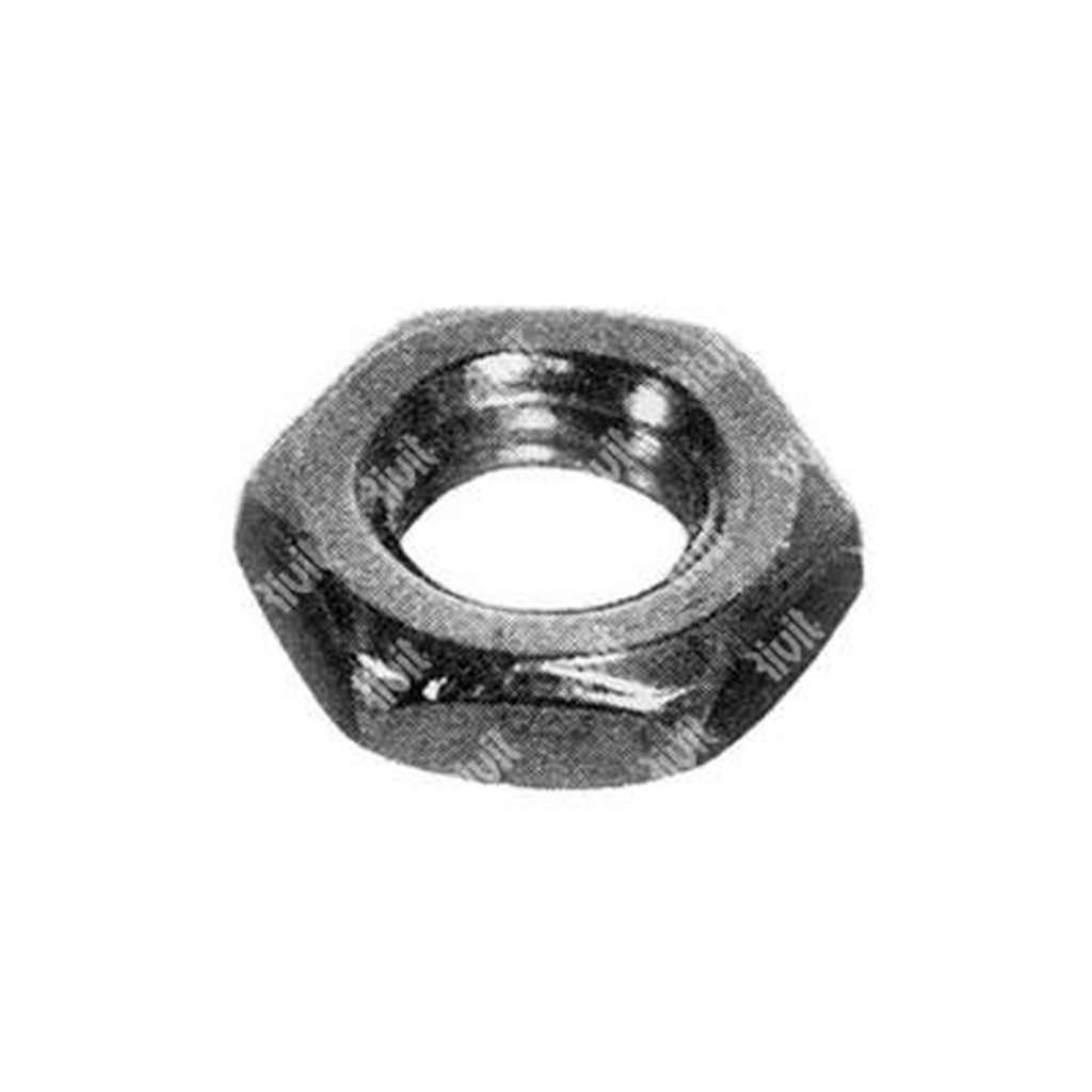 Hexagon nut UNI 5588/DIN 934 cl.8 - plain steel M10