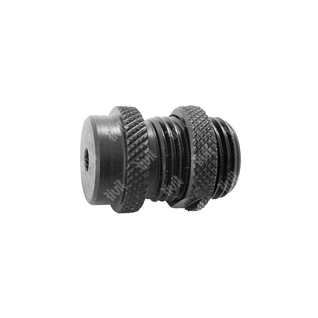 Head with ring nut for M5 Rivbolt (hole d. 5.1) RIV912/938/941/942/986/998
