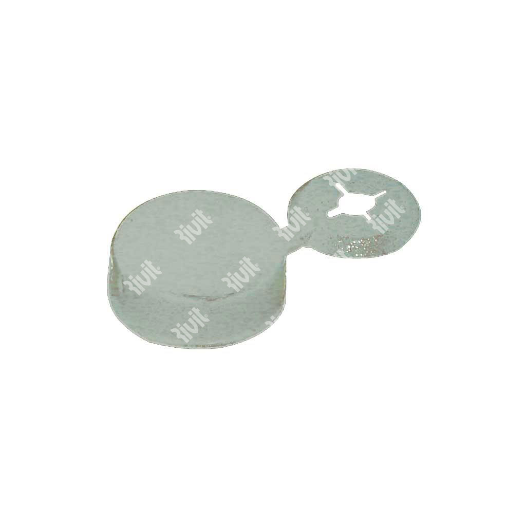 Capots pour rivets a/bande RAL7038 GRIS pour rivets d.3,2 -4,0 - 4,8