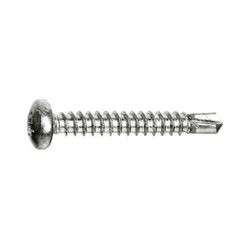 Pan head self drilling screw UNI8118/DIN7504N stainless steel 304 3,5x19