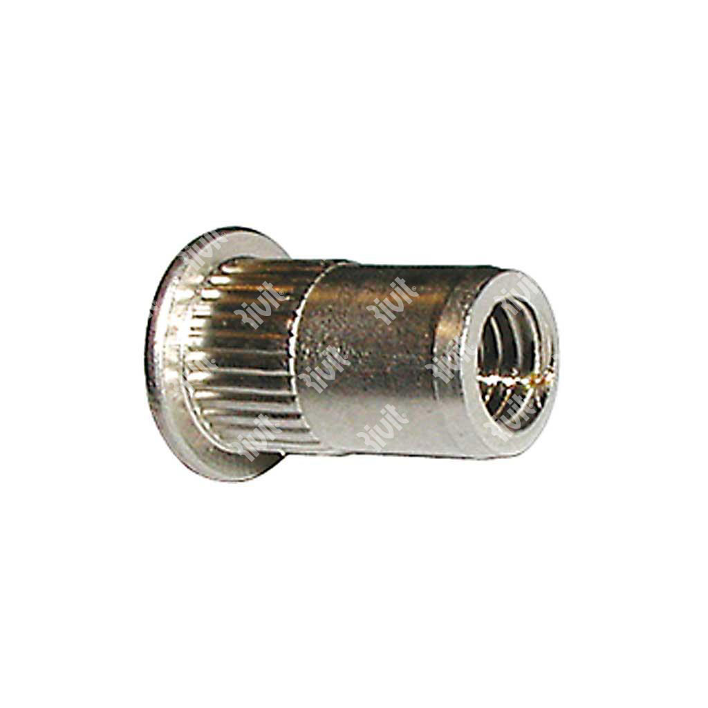 ITC-Z-BOXRIV-Rivsert Stainless steel A2 h.6,0 gr0,5-2,5 knurled DH (50pcs) M4/025