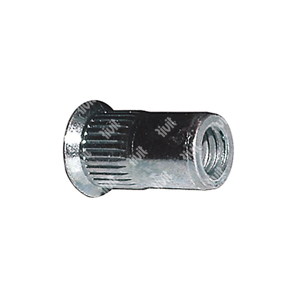 FSC-Z-Rivsert Steel h.13,0 gr2,0-5,0 knurled CSKH M10/050