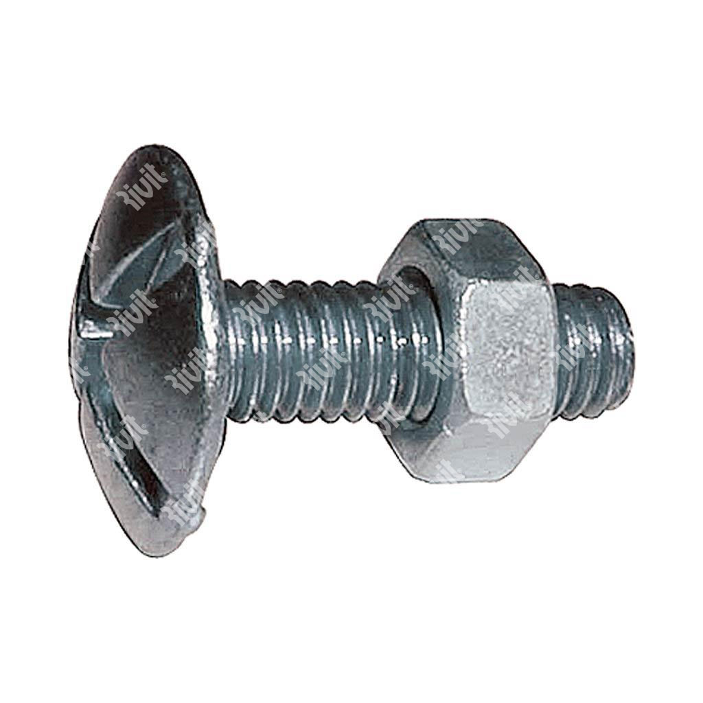 TLF-ST WZ screw HL d.17 w/Nut ST WZ M6 M6x20