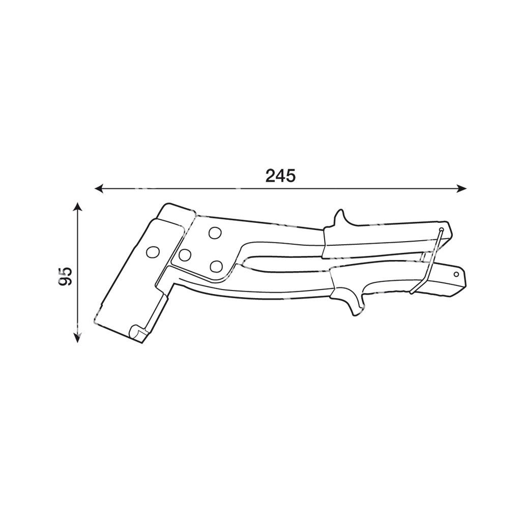 RIV918-Hand tool x Jack-Riv (from M4 to M8) RIV918