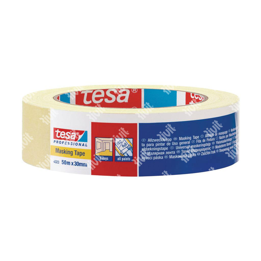 TESA-Nastro in carta x Mascheratura Professionale mt.50x19mm