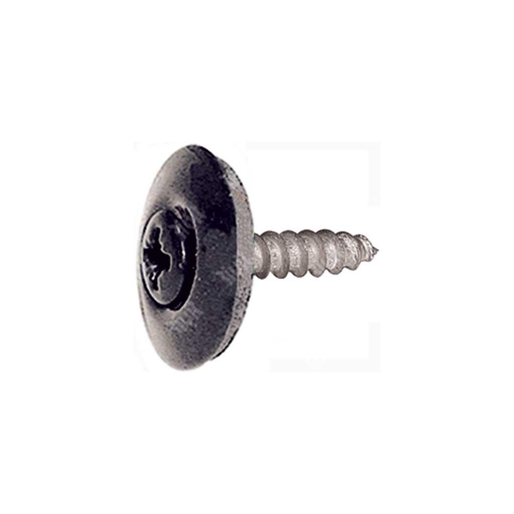VVX7016-Stainless steel PZ screw w/washer d20+EPDM (in 1 pc). Head painted RAL7016 4,5x45xR20