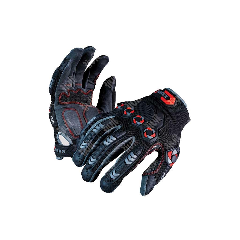 KARBONHEX KARBON  Work Glove W/Impact  vibration absorbing & Abrasion resistance KX-05-10