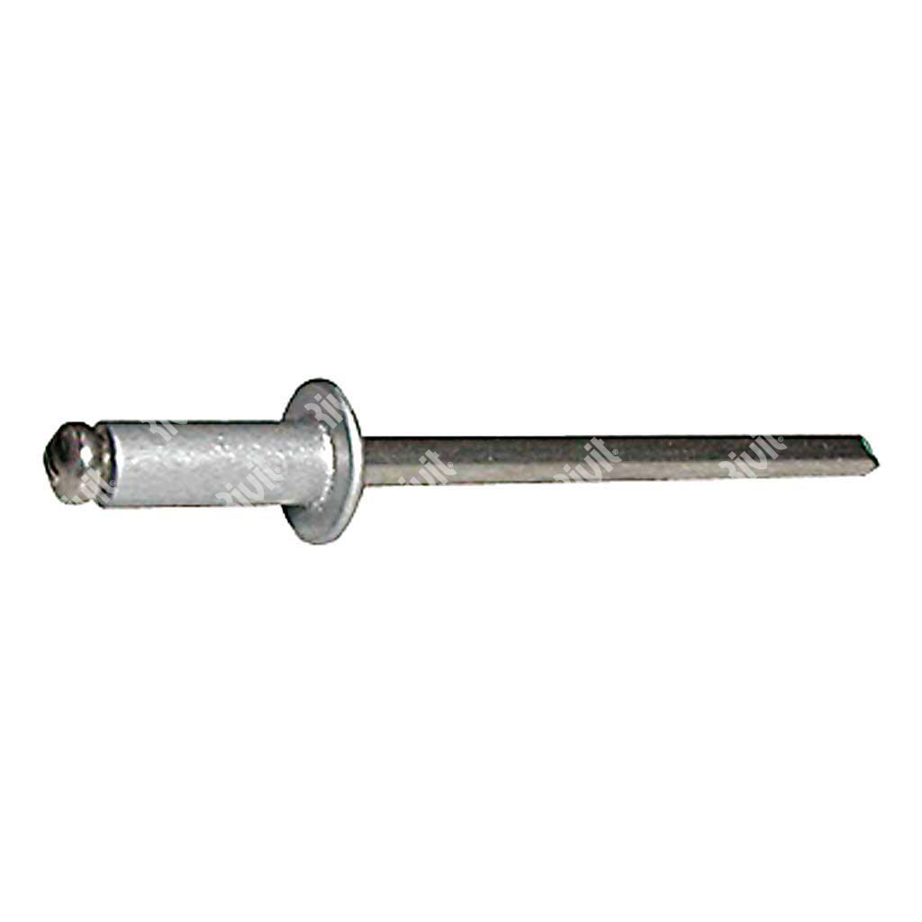 AIT9006-Blind rivet Alu RAL9006/Stainless steel 304 DH 4,8x12,0