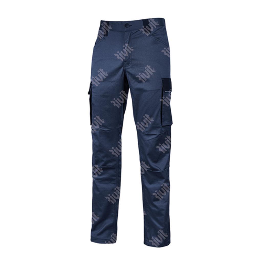 UPOWER-Pantalone CRAZY WB in tessuto BLU Tg.XXL