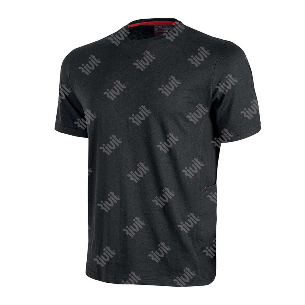 UPOWER-T-Shirt ROAD Black Carbon  manica corta Tg.XXL