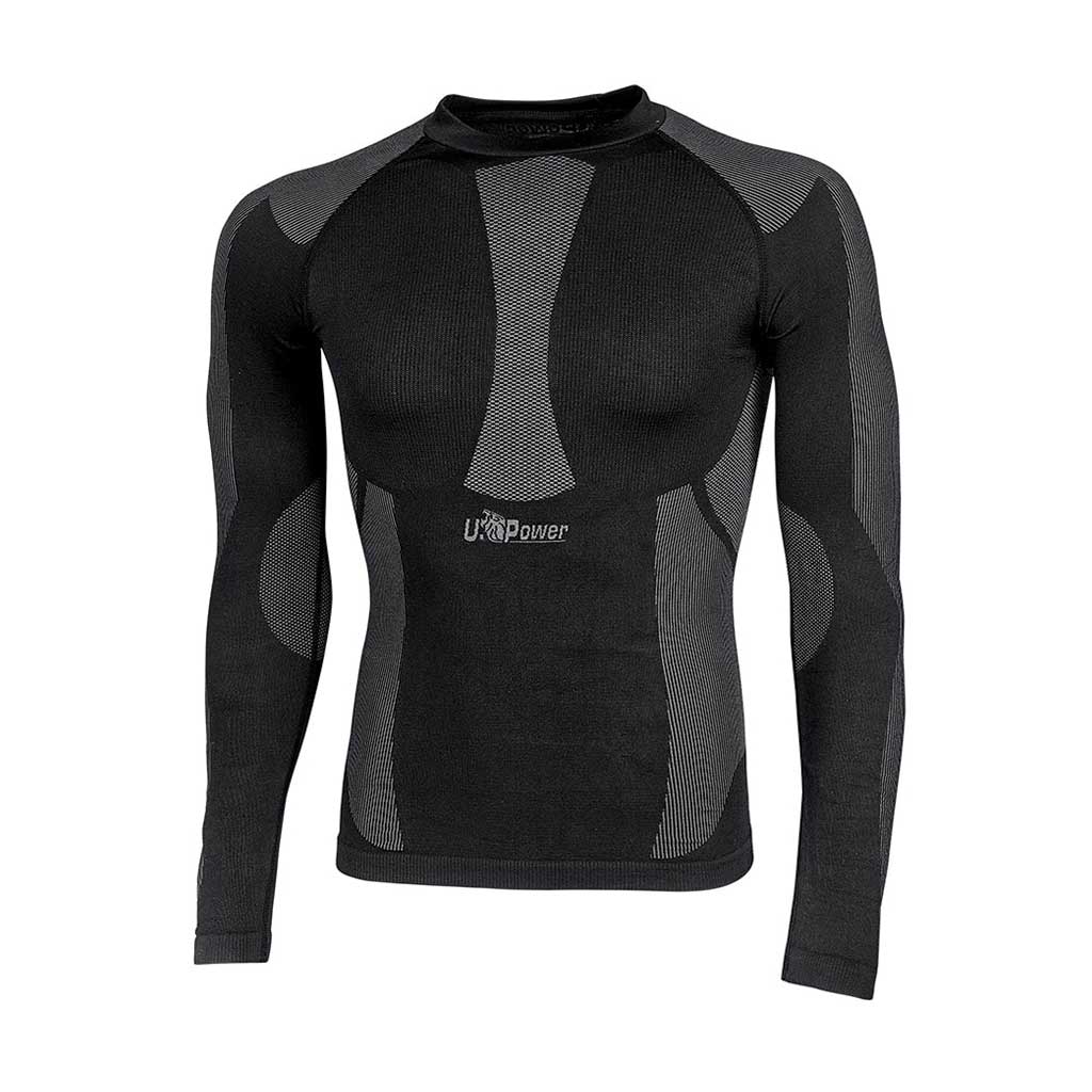 UPOWER-Maglia intima/termica CURMA BC  NERO Tg.S