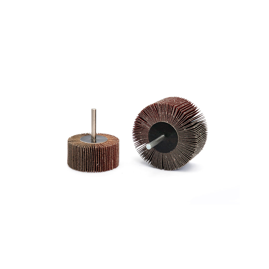 FERVI-Aluminium oxide shaft-mounted cloth wheels Alox 40x20/120