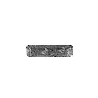Parallel key round-ended UNI 6604A/DIN 6885A 6.8 - plain steel 4x4x12