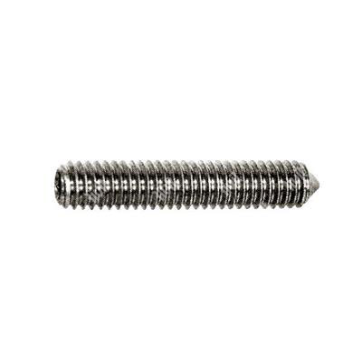 Socket set screw with cone point UNI 5927/DIN 914 stainless steel 304 M5x14