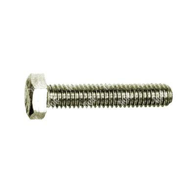 Hex head screw UNI 5739/DIN 933 A2 - stainless steel AISI304 M8x75