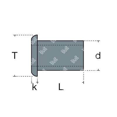 OU 30/45-Occhiello Ottone Nichelato 3,0x4,5