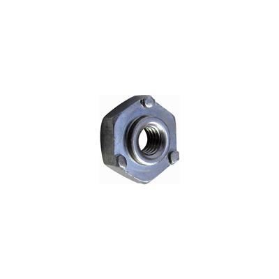 Hex weld nut large wrench 13 plain steel cl.8 M5