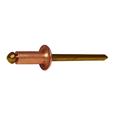 RBT-Cuivre/Bronze rivet TP 3,4x7,0