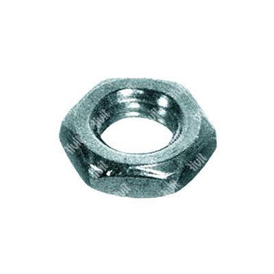 Hexagon nut UNI 5588/DIN 934 cl.10 - dehydrogenated white zinc plated steel M18