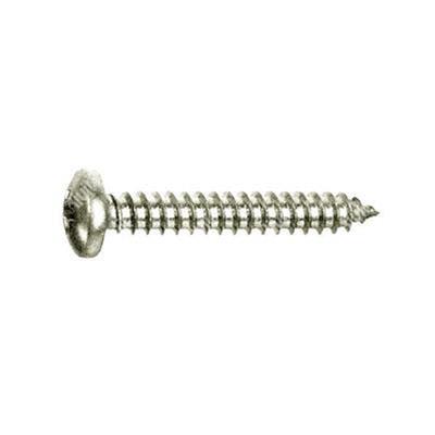 Phillips cross pan head tapping screw UNI 6954/DIN 7981 stainless steel 304 3,9x9,5