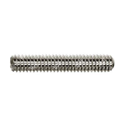 Socket set screw with flat point UNI 5923/DIN 913 stainless steel 304 M2x6