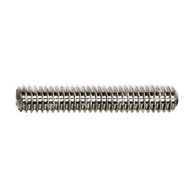 Socket set screw with flat point UNI 5923/DIN 913 stainless steel 304 M5x45