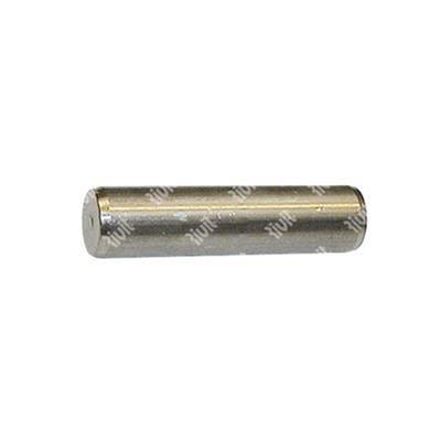 Parallel Pin ISO 2338 unhardened Tolerance h8 UNI 1707/DIN7 Stainless Steel 3x16