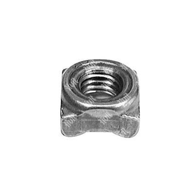 Square weld nut DIN 928 Cl.8 - plain steel M5