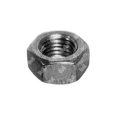 Hexagon nut UNI 5587 cl.10 - plain steel M27