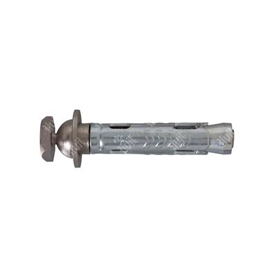 SICUR12-Steel zinc plt anchor w/H A2 screw anti-effraction d.12x55