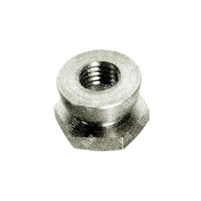 DTX-Shear nut anti tamper self-breaking sw 10 A2 - stainless steel AISI304 M6
