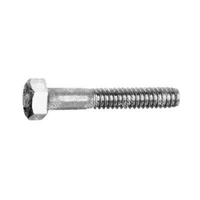 Hex head bolt UNI 5737/DIN 931 8.8 - plain steel M4x35